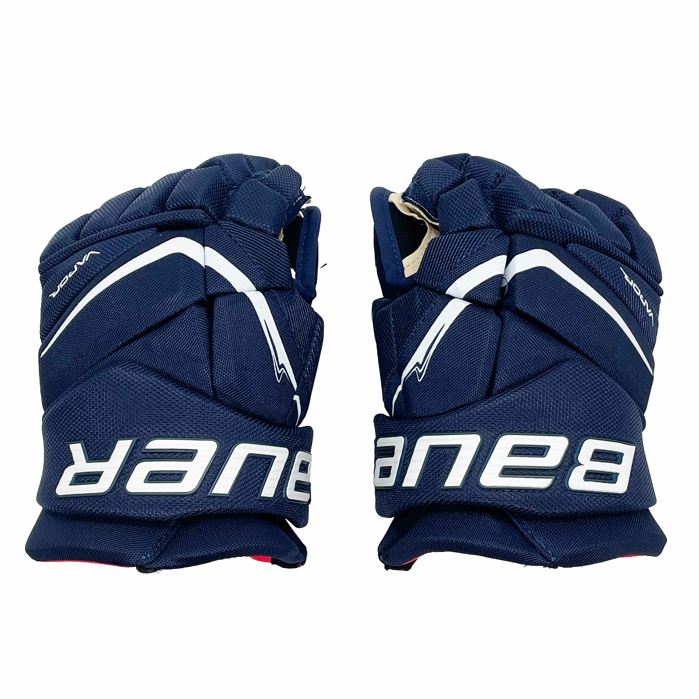Gants de hockey Bauer Vapor FlyPro – Intermédiaire (bleu marine)